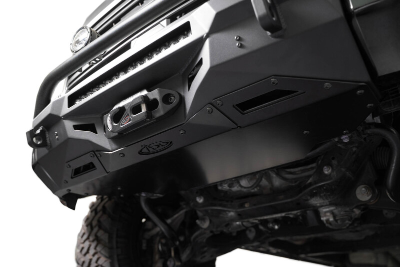 Toyota Tundra Bumper - Front - Addictive Desert Designs - Stealth Center Mount w/ Top Hoop - `22-`27